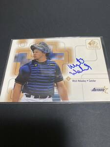 99 Upper Deck SP Signature Edition Mitch Meluskey autograph auto サイン　直書き　オート