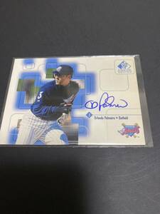 99 Upper Deck SP Signature Edition Orlando Palmeiro autograph auto サイン　直書き　オート