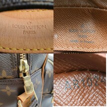 廃版 極美品 ベタ無し ルイヴィトン Louis Vuitton ナイル バッグ ショルダーバッグ サコッシュ モノグラム M45244 ブラウン レザー 男女_画像10