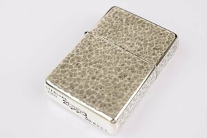 Zippo ジッポー ライター STERLING 2002年製 ハンマートーン 槌目 スターリング シルバー SV9925 コレクター必見！【彩irodori】