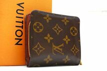 ★極美品★ ルイヴィトン Louis Vuitton モノグラム コンパクトジップ 財布 本物 美品 M61667 定価約6万24011702_画像2