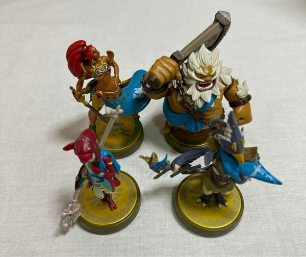 ゼルダの伝説 amiibo ブレスオブザワイルド 4人の英傑