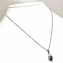 CrescentVert(クレサンベール)◆Pt900/Pt850アレキサンドライト/天然ダイヤモンドネックレス◆F 8.2g alexandrite diamond necklaceED1/EE6_画像3