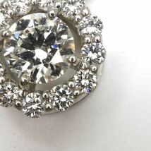 ◆Pt900/Pt850天然ダイヤモンドネックレス◆F 約4.2g 約46.0cm diamond jewelry necklace EF0/EF0_画像5