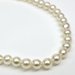 ◆K18 アコヤ本真珠 ブレスレット◆F 約4.4g 約19.5cm パール pearl jewelry bracelet DE0/DE0