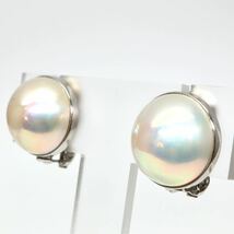 TASAKI(田崎真珠)◆K14 マベパールイヤリング◆F 約8.6g パール pearl ジュエリー earring jewelry EB5/EC0_画像3