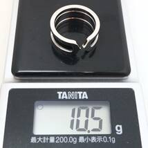 Cartier(カルティエ)◆K18(750) 2C ブラックライン リング◆M◎ 約10.5g 12号 ジュエリー ring 指輪 EG8/EG8_画像8