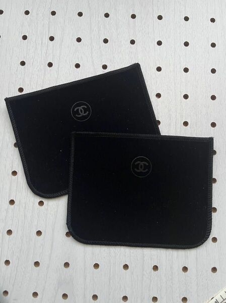 シャネル CHANEL 布ケース　布袋　ベロアケース　コスメケース　カードケース　小物入れ　保護ケース　ファンデーションケース