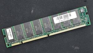 256M PC133 SDRAM 168pin non-ECC Unbuffered DIMM 2Rx8(両面実装) 汎用デスクトップ向けメモリー (管:SA5685