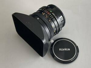 【フード付】コニカ Konica HEXANON AR 28mm F3.5