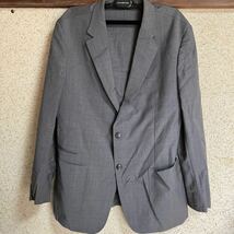 ゼニア/ZEGNA ジャケット セットアップ　グレー　古着　メンズ　スーツ　_画像2