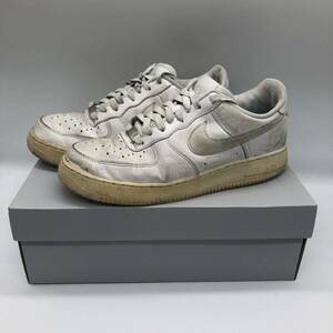 【100円スタート】27.5cm Nike Air Force 1 '07 White ナイキ エアフォース1 ロー ホワイト (315122-111) 0013