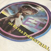 80s Vintage E.T. Raglan Sleeve Tee shirt White ラグラン スリーブ Tシャツ ホワイト 白 USA製 七分丈 80年代 T117_画像7