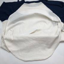 80s Vintage E.T. Raglan Sleeve Tee shirt White ラグラン スリーブ Tシャツ ホワイト 白 USA製 七分丈 80年代 T117_画像5