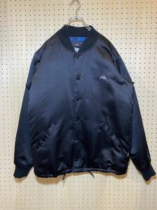 【M】FTC original garments stadium jacket BLACK エフティーシー オリジナル ガーメンツ スタジアム ジャケット ブラック 黒 T89