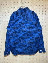 【M】FTC original garments L/S shirt Blue エフティーシー オリジナル ガーメンツ ロング スリーブ シャツ ブルー 長 T93_画像2