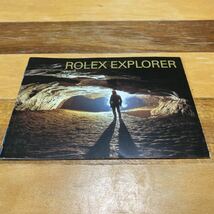 3645【希少必見】ロレックス エクスプローラー冊子 取扱説明書 2005年度版 ROLEX EXPLORER_画像1