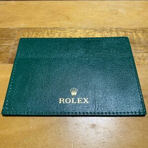 3660【希少必見】ロレックス カードケース Rolex