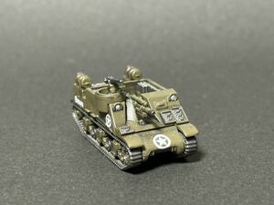 SMV 1/144 M7 自走砲（自走105mm軽榴弾砲）【同梱可】WW2 アメリカ ワールドタンク 自作Ver