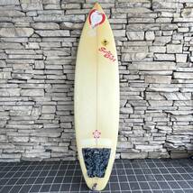 【発送不可】Surfer Girl サーフボード 6’6’’x19 11/16’’x2 3/8’’ サーファーガール 24B 北3_画像1