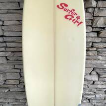 【発送不可】Surfer Girl サーフボード 6’6’’x19 11/16’’x2 3/8’’ サーファーガール 24B 北3_画像7