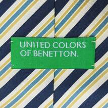 UNITED COLORS OF BENETTON シルク 国産 レジメ_画像4