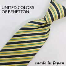 UNITED COLORS OF BENETTON シルク 国産 レジメ_画像1