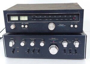 【SR-146】 Sansui Integrated Amplifier AU-5900 AM/FM STEREO TUNER TU-1100 2点セット サンスイ プリメインアンプ チューナー 通電OK