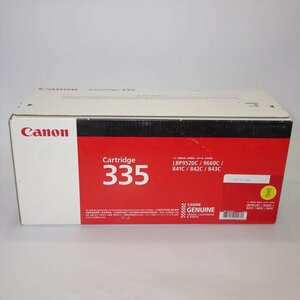 訳あり新品 Canon トナーカートリッジ335Y 対応機種：LBP841C/LBP842C/LBP843Ci/LBP9520C/LBP9660Ci