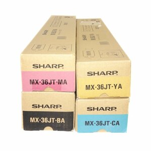 4色セット SHARP シャープ 純正トナー MX-36JT-BA/CA/MA/YA MX2640/MX3140/MX3640用 【送料無料】 NO.4718S