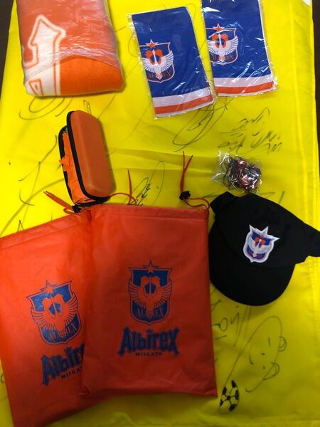 新潟アルビレックス応援弾幕グッズセット