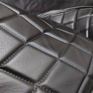 ラスト1セット！ホンダ・フォルツァ・ＭＦ10・社外新品ダイヤカットレザーシート表皮 黒ブラック の画像2