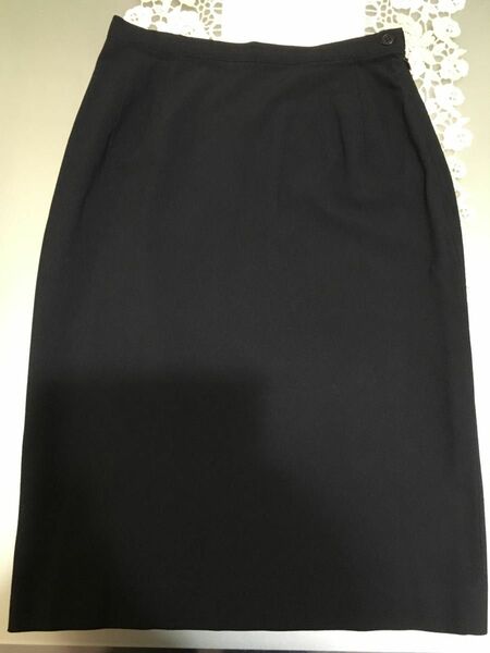 【最終価格】STRAWBERRY-FIELDS タイトスカート 黒 サイズ2 ストロベリーフィールズ 日本製