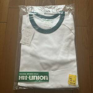 Hit Union ヒットユニオン hitunion 体操服 体操着 体育着 半袖シャツ シャツ 緑 Mサイズ