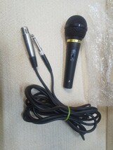 マイク　HI−FI AUDIO SYSTEMDYNAMIC MICROPHONE　ハイファイオーディオ システムダイナミックマイク 計2点 現状品_画像2