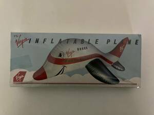 希少・未開封！ヴァージンアトランティック航空 B747 ビニール飛行機　ビニール風船　Virgin Atlantic Airways INFLATABLE PLANE