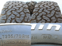 ☆２３５/７０Ｒ１６　１０４/１０１Ｓ　グッドリッチ　ＡＬＬーＴＥＲＲＡＩＮ　ＫＯ２　：２本　_画像2