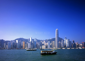 ■香港 香港島 ★ 額縁なし A4 サイズ写真 美術品,絵画,グラフィック