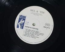 国内プロモ盤LP　Mel&Tim　Starting All Over Again　メル＆ティム　レコード　寄付品_画像4