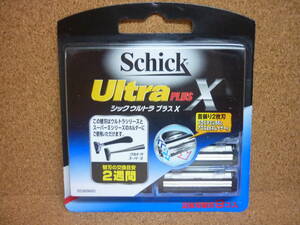 新品　パッケージ傷み　送料無料　シック　ウルトラプラス X　2枚刃替刃 9コ入　TRI-9　Schick　Ultra PLUS X 