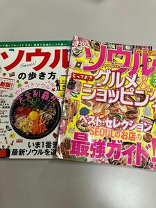 韓国ソウル。2冊。夏休み。海外旅行！！韓流まとめ売り！ ガイドブック