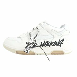 【名古屋】1円 OFF-WHITE オフホワイト OOO アウトオブオフィス スニーカー 靴 FOR WALKING ホワイト レザー 44 US11 N2203-04-300420fm1