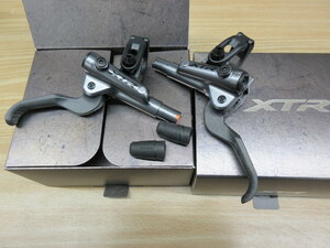  Shimano XTR BL-M9100 oil pressure brake lever left right set new goods * outer box is folding bending .. enclosure does 