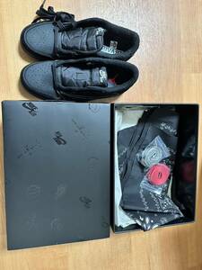 Travis Scott Nike Air Jordan 1 Low OG SP Black Phantom 27cm