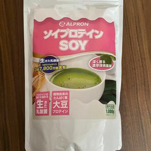 ALPRON ソイプロテイン 抹茶 1kg × 1個