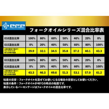 PFP(ピーエフピー) バイク用 フロントフォーク用オイル G15 1L 10W サスペンション　日本製_画像2