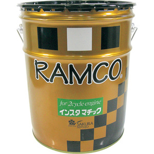 RAMCO(ラムコ) バイク 2ストエンジンオイル 2サイクルオイル 20L(緑)