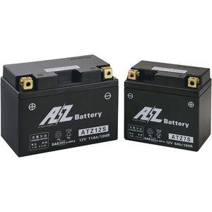 AZ Battery(AZバッテリー) バイク バッテリー AT7B-4 (YT7B-BS、GT7B-4 互換)(液入充電済) 密閉型MFバッテリー