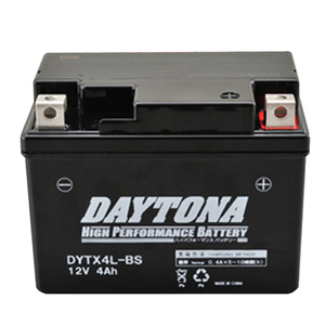 DAYTONA(デイトナ) バイク ハイパフォーマンスバッテリー DYTX4L-BS MFタイプ 92874 密閉型MFバッテリー