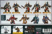 【ケイオス・スペースマリーン】ケイオス・ターミネイター・スカッド Chaos Terminator Squad[43-19][WARHAMMER40,000]ウォーハンマー_画像2